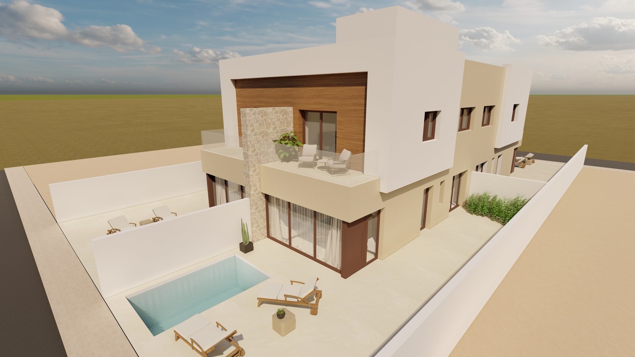Townhouse in santiago de la ribera