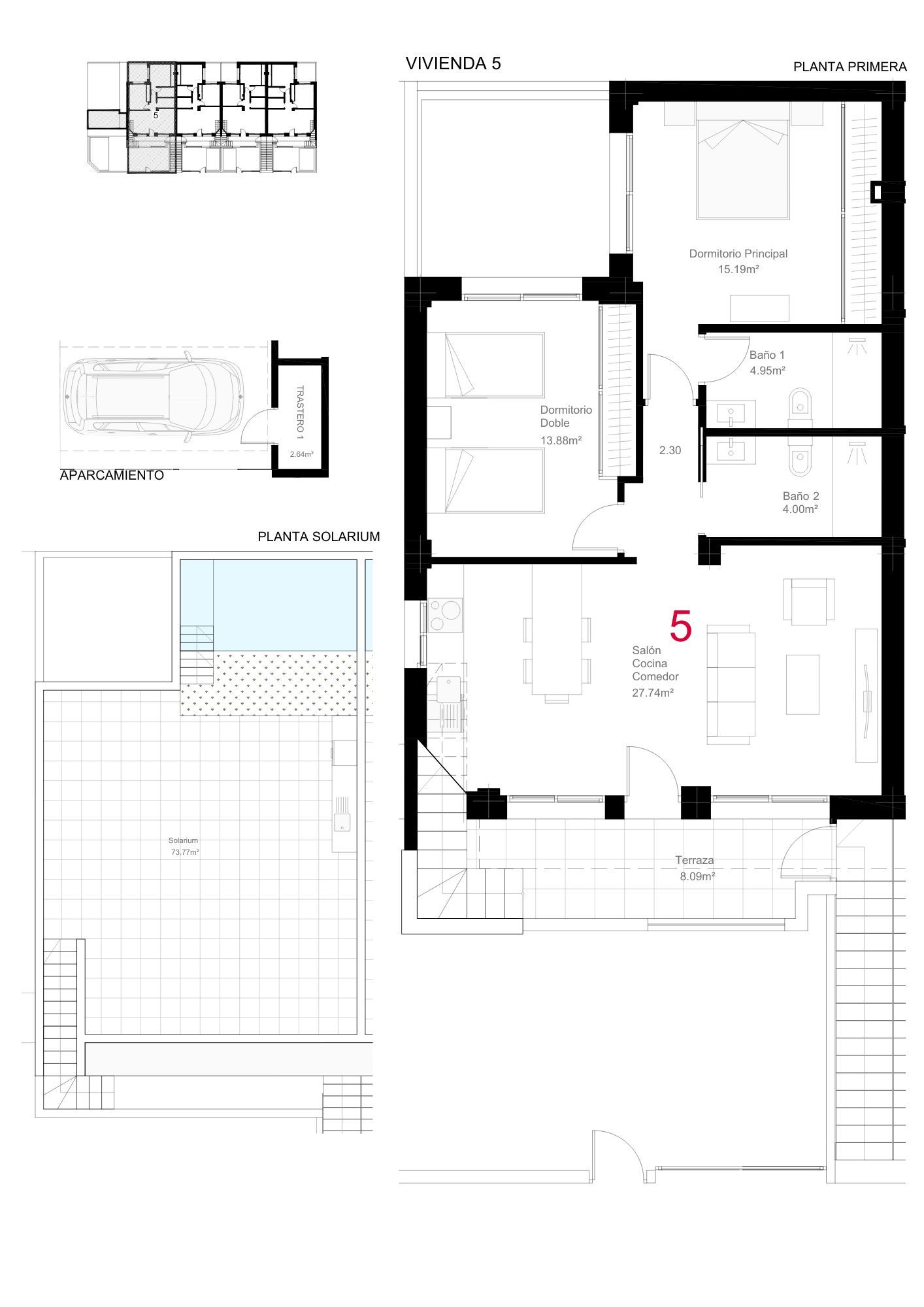 Bungalow in san pedro del pinatar