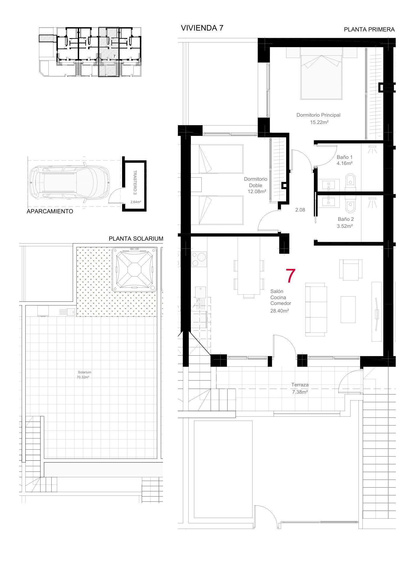 Bungalow in san pedro del pinatar