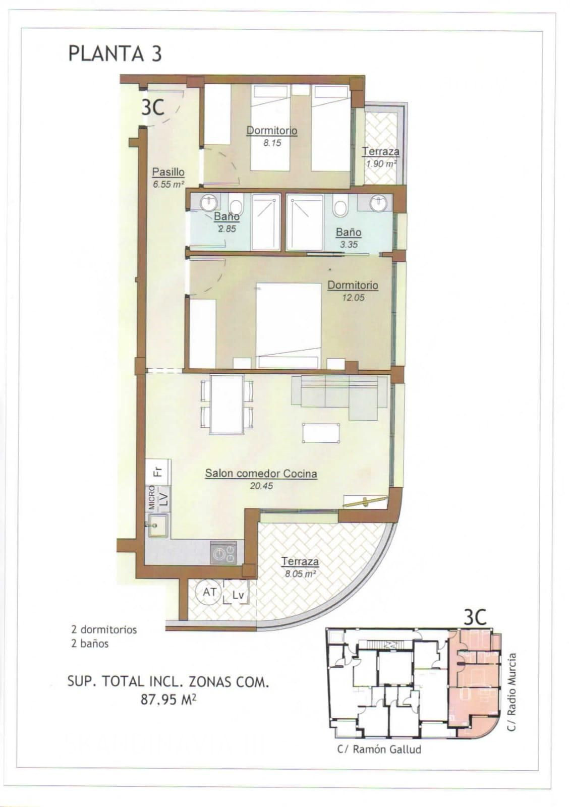 Apartment – Middle Floor Apartment in Torrevieja